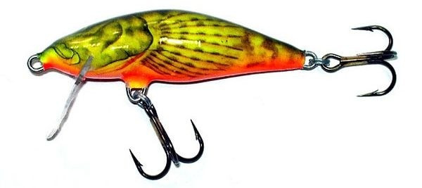 Vobler Salmo Bullhead BD6S, culoare HBD, 6cm, 8g