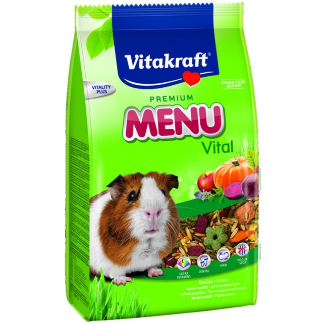 Hrana pentru rozatoare, Vitakraft Guineea Pig, 1 Kg