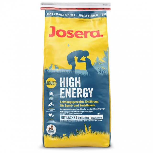 Hrana uscata pentru caini, Josera, High Energy, 15kg