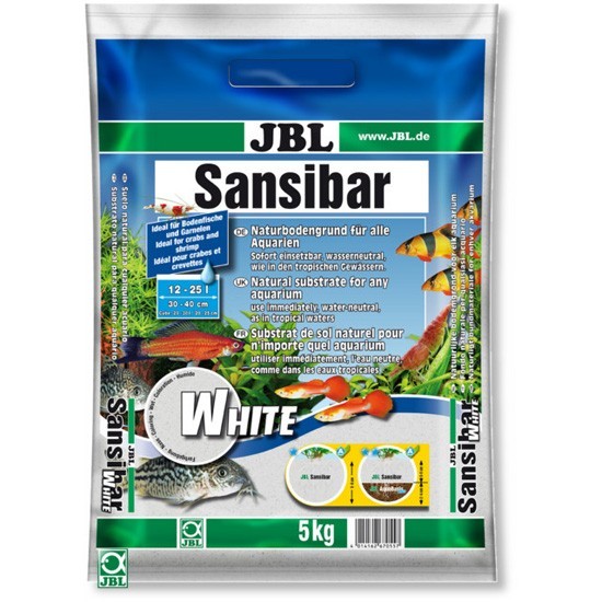 Substrat pentru acvariu, JBL Sansibar White 5 kg
