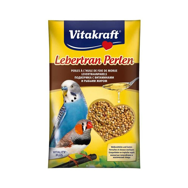 Vitamine pentru pasari, Vitakraft, Perus, Lebertran