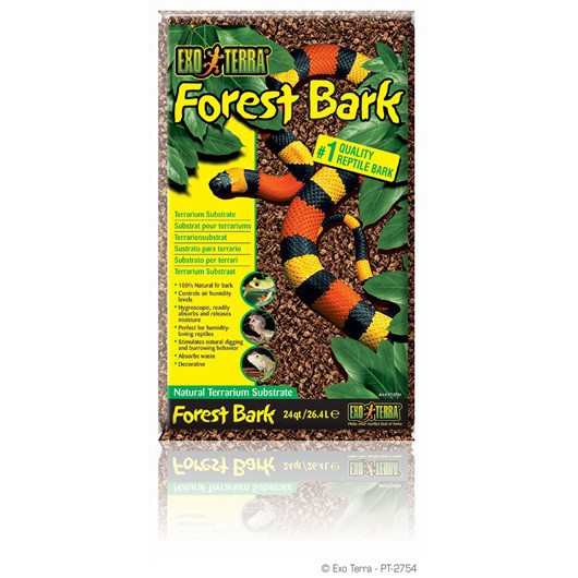 Asternut reptile, Exo Terra Forest Bark, 8,8 L, PT2752