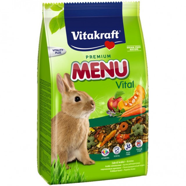 Hrana pentru rozatoare, Vitakraft, Meniu Iepure, 5 kg
