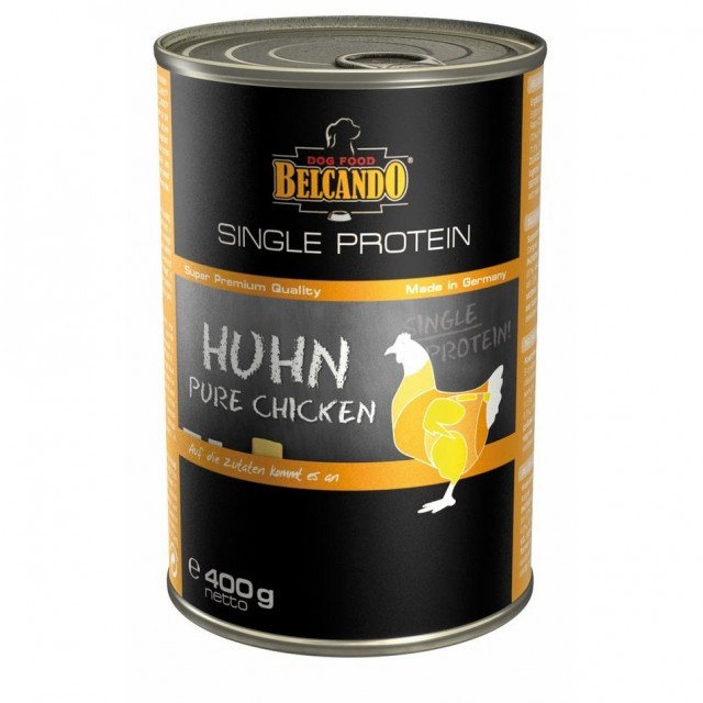 Hrana umeda pentru caini, Belcando, Single Protein Pure Chicken, 400 g
