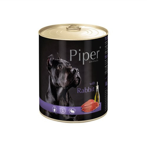 Hrana umeda pentru caini, Piper, Iepure, 400G