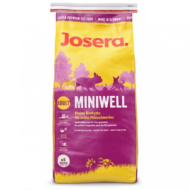 Hrana uscata pentru caini, Josera, Miniwell, 15kg