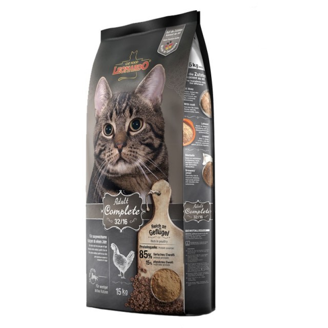 Hrana uscata pentru pisici, Leonardo, Adult 32, 15 Kg