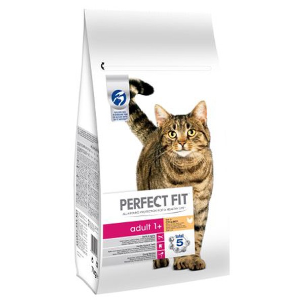 Hrana uscata pentru pisici, Perfect Fit, Adult, 7kg