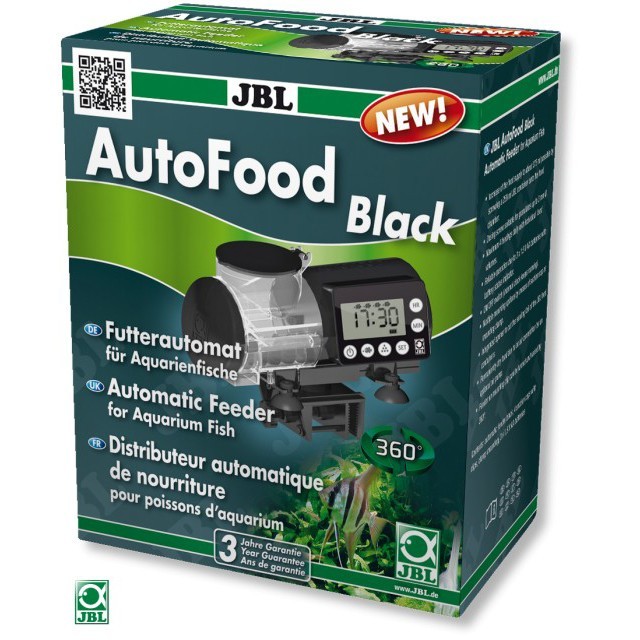 Hranitor automat pentru acvariu, JBL AutoFood BLACK