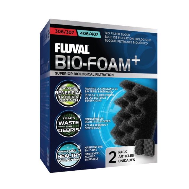 Material filtrant Fluval, 306/406, 307/407 Bio-Foam