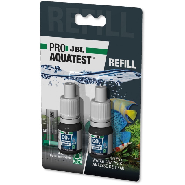 Test apa pentru acvariu, JBL ProAquaTest CO2-pH Permanent Refill