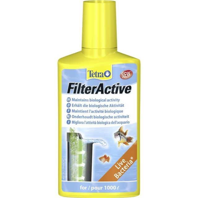 Bacteria starter pentru acvariu, Tetra, Filter Active, 100 ml