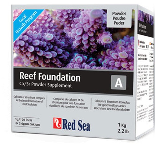 Conditioner pentru apa marina, Red Sea, Reef Foundation A (Ca/Sr) - 1kg