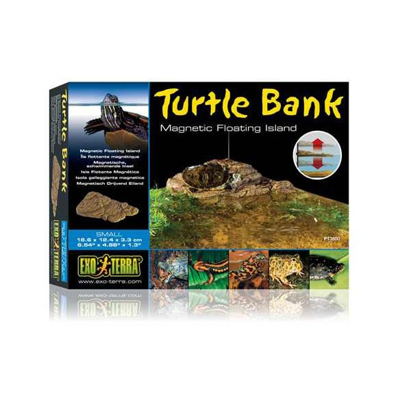 Decor terariu, Exo Terra, Turtle Bank Small, 16.6 x 12.4 x 3.3 cm (6.54