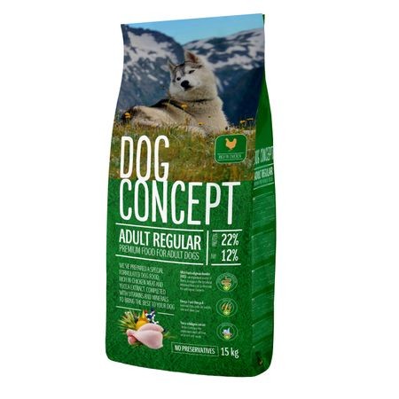 Hrana pentru caini, Dog Concept, Adult Regular, 15 KG