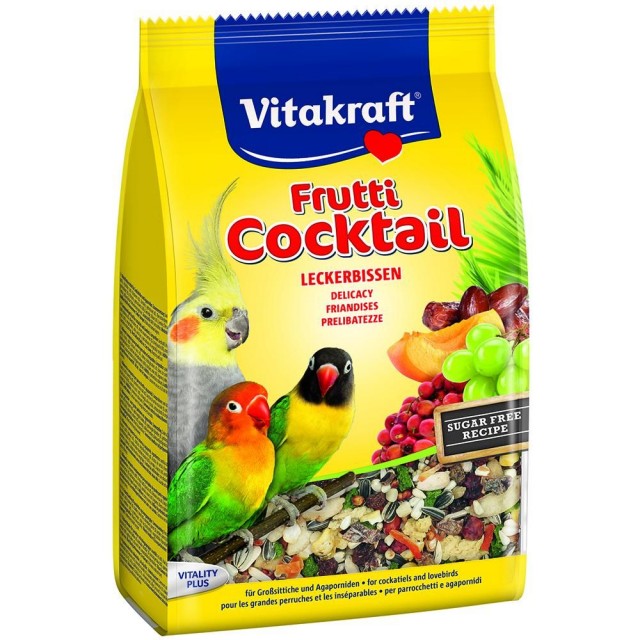 Hrana pentru pasari, Vitakraft Cocktail Nimfa Fructe 250 g