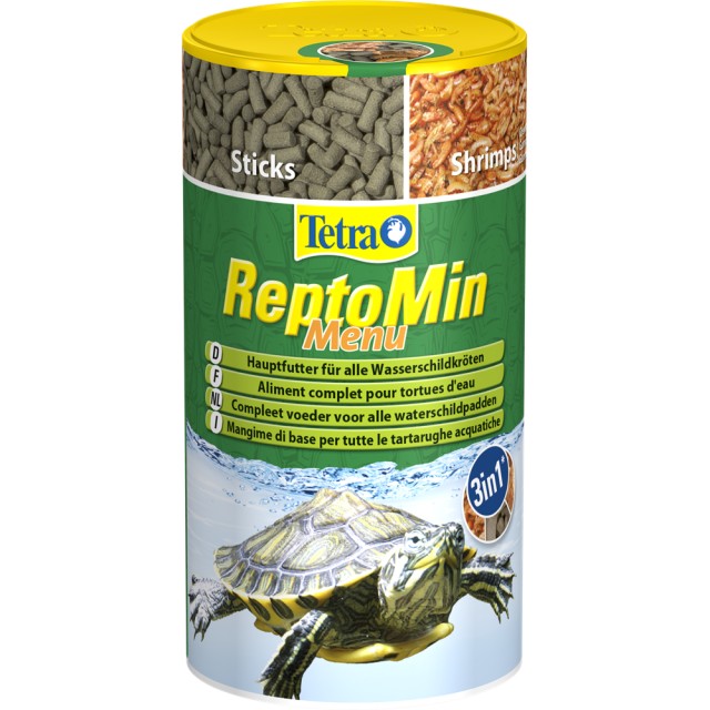 Hrana pentru reptile, Tetra Reptomin Menu, 250 ml
