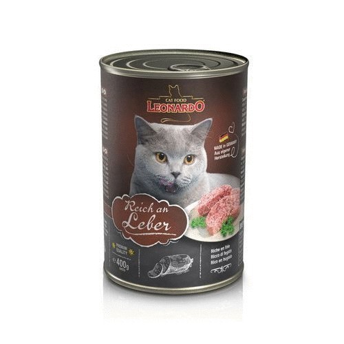 Hrana umeda pentru pisici, Leonardo Iepure 400 G