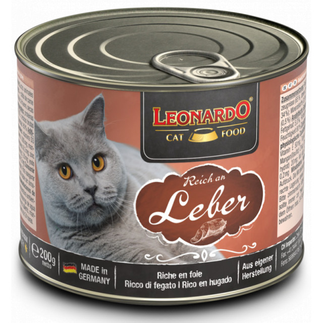 Hrana umeda pisici, Leonardo Ficat, 200 G