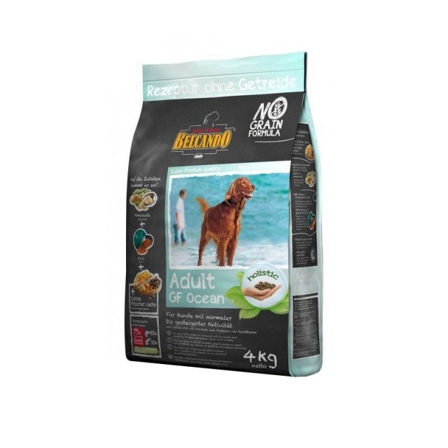 Hrana uscata pentru caini, Belcando, Adult Grain Free Ocean, 4 KG