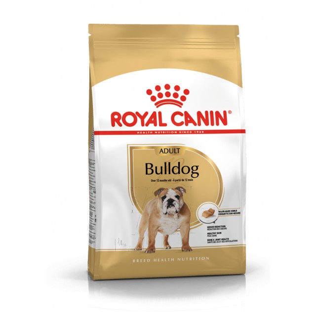 Hrana uscata pentru caini, Royal Canin, Bulldog Adult, 12 Kg