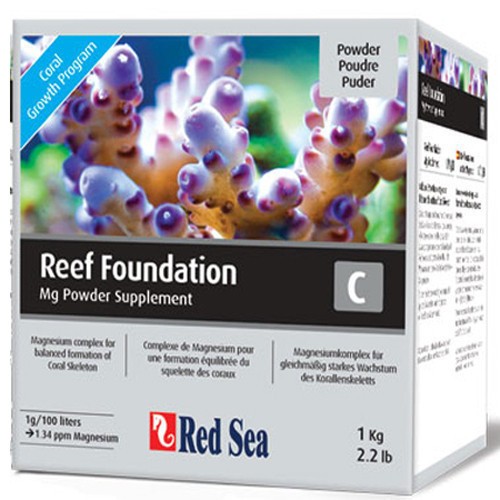 Conditioner pentru apa marina, Red Sea, Reef Foundation C (Mg) - 1 Kg