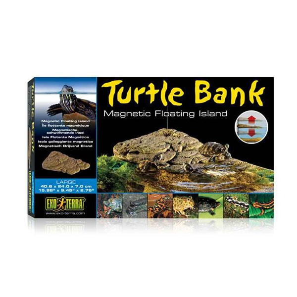 Decor terariu, Exo Terra, Turtle Bank Large, 40.6 x 24.0 x 7.0 cm (15.98