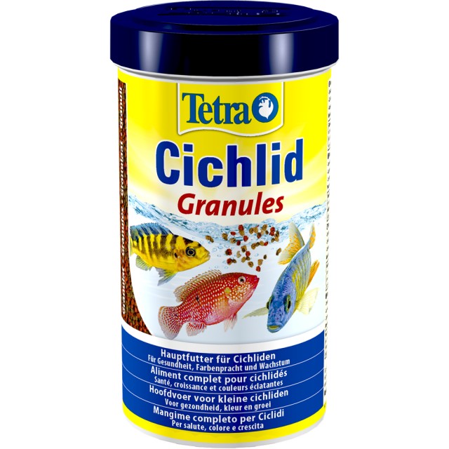 Hrana pentru pesti acvariu, Tetra, Cichlid Granule, 500ml