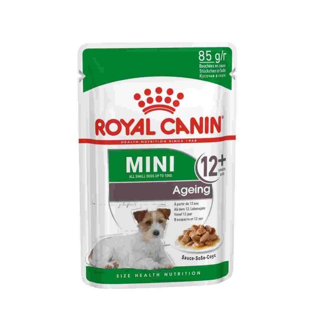 Hrana umeda pentru caini, Royal Canin, Mini Ageing, 85G