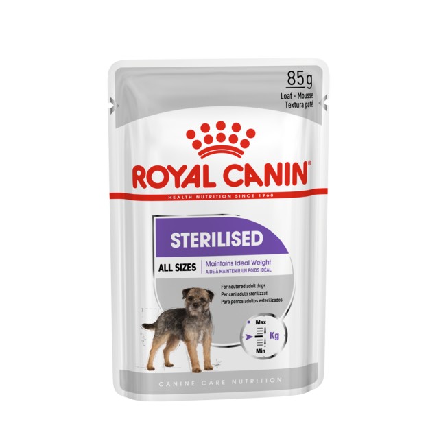 Hrana umeda pentru caini, Royal Canin, Sterilized Pouch, 85g