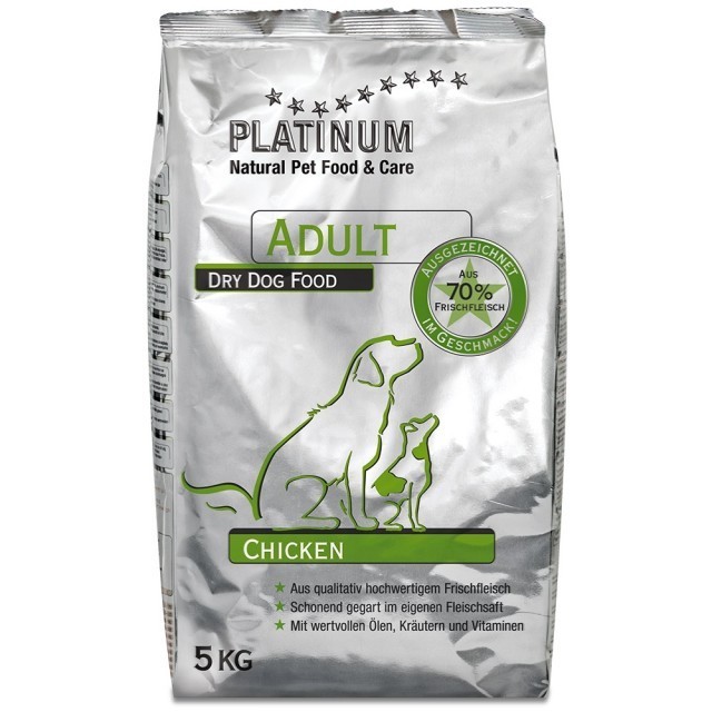 Hrana uscata pentru caini, Platinum Natural, Adult Chicken, 10 Kg