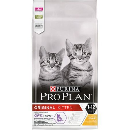 Hrana uscata pentru pisici, Pro Plan, Original Kitten Pui, 10kg