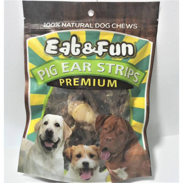 Recompense pentru caini, Eat&Fun, Pig Ear Strips