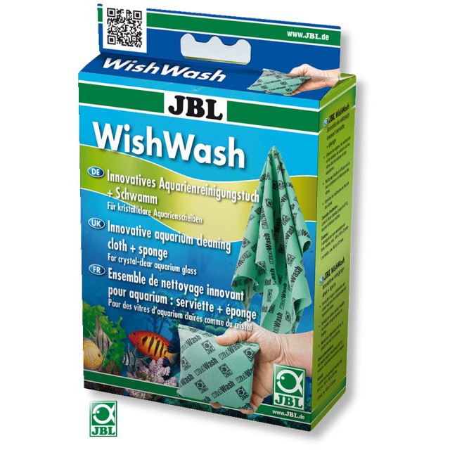 Curatator sticla acvariu, JBL, WishWash (A)