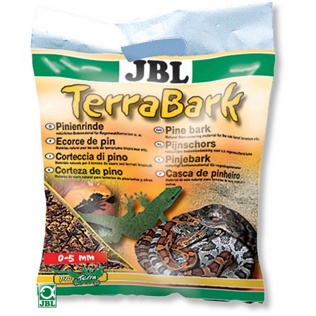 Asternut pentru reptile, JBL, TerraBark (0-5mm) 5l