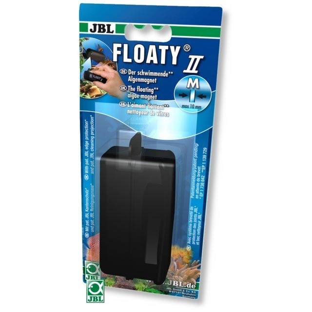 Curatator magnetic sticla acvariu, JBL, Floaty II S