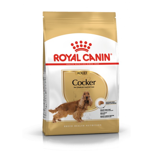 Hrana uscata pentru caini, Royal Canin, Cocker Adult, 3 Kg