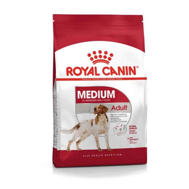 Hrana uscata pentru caini, Royal Canin, Medium Adult, 15 Kg