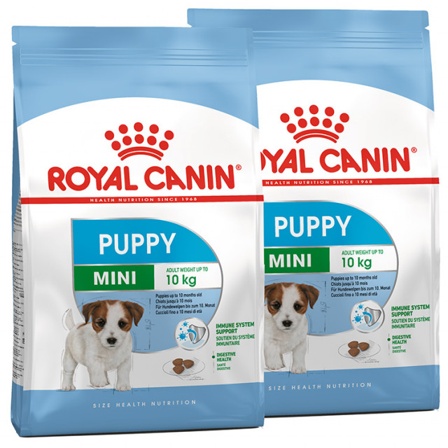 Hrana uscata pentru caini, Royal Canin, Mini Puppy, 2 x 8 kg