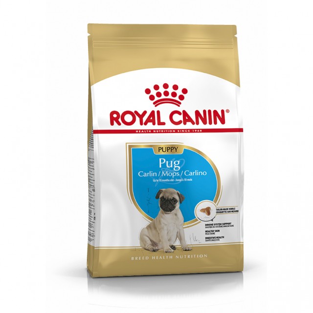 Hrana uscata pentru caini, Royal Canin, Pug Junior, 1,5 kg