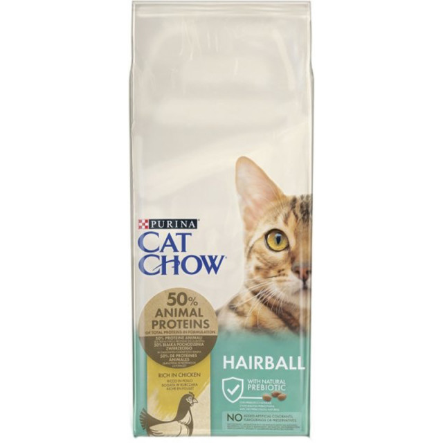 Hrana uscata pentru pisici, Purina Cat Chow, Special Care Hairball, 15 Kg
