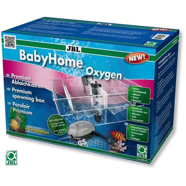 Incubator pesti acvariu, JBL, BabyHome Oxygen