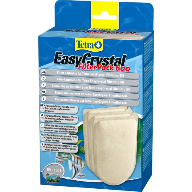 Material filtrant, Tetratec, Easy Crystal FP 600