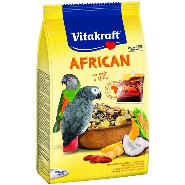 Hrana pentru pasari, Vitakraft, Meniu African, 750 g