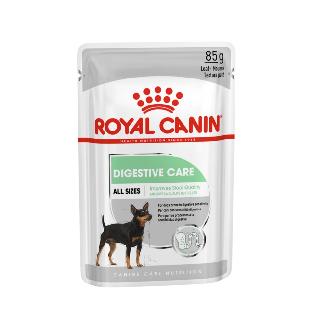 Hrana umeda pentru caini, Royal Canin, Digestive Care Pouch, 85g