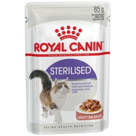 Hrana umeda pentru pisici, Royal Canin, Sterlised, 85g