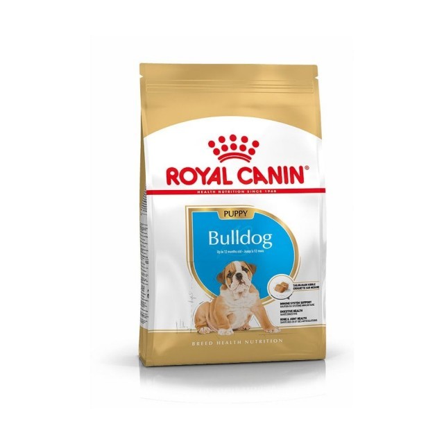 Hrana uscata pentru caini, Royal Canin Bulldog Puppy, 12 Kg
