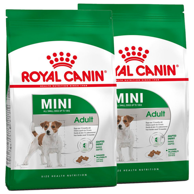 Hrana uscata pentru caini, Royal Canin, Mini Adult, 2 x 8 KG