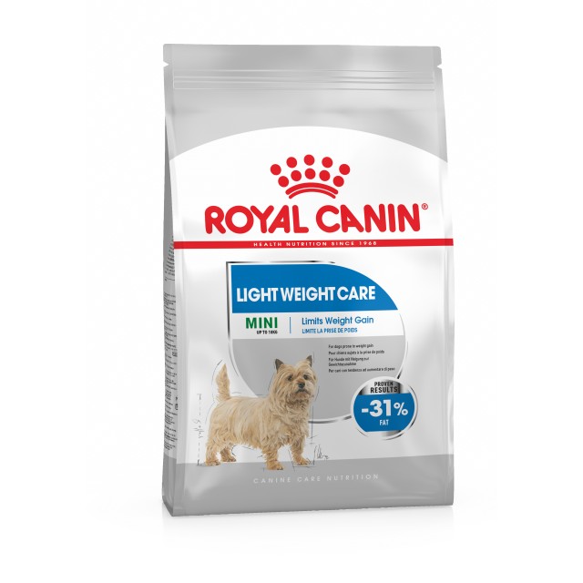Hrana uscata pentru caini, Royal Canin, Mini Light Weight Care, 1Kg