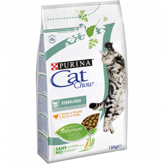Hrana uscata pentru pisici, Purina Cat Chow, Special Care Sterilized, 1,5 KG